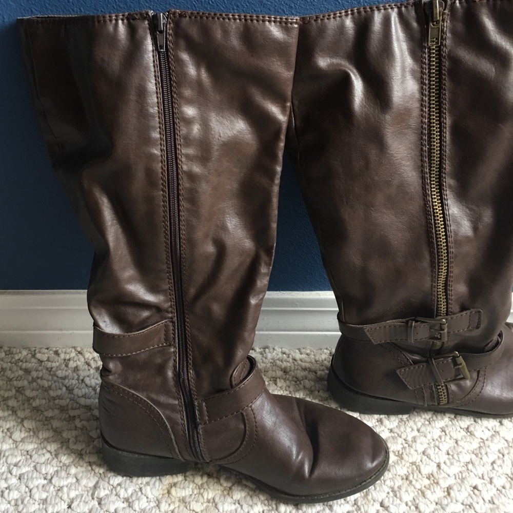 Knee high boots